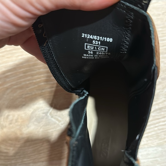 Brown Ankle Boots by Zara. Size EU36 - Picture 4 of 5